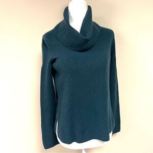 👠Bartolini deep teal wool/cashmere blend sweater XS